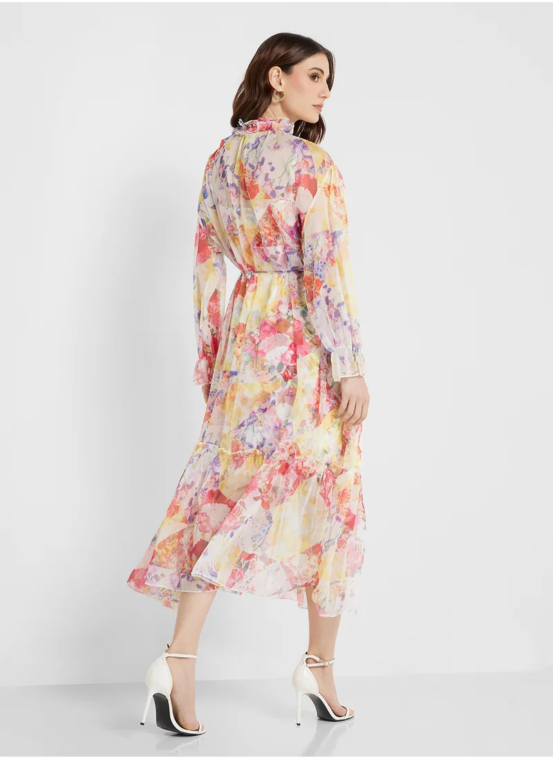 ايلا Floral Print Dress