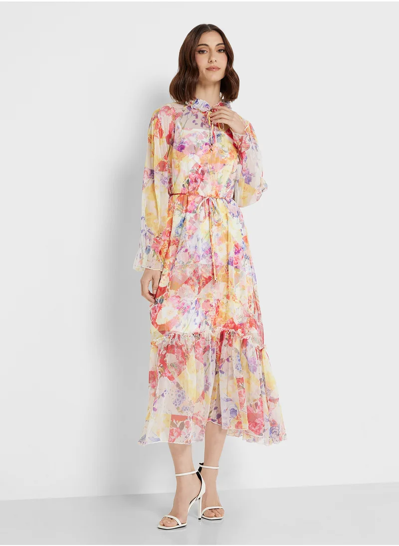 ايلا Floral Print Dress