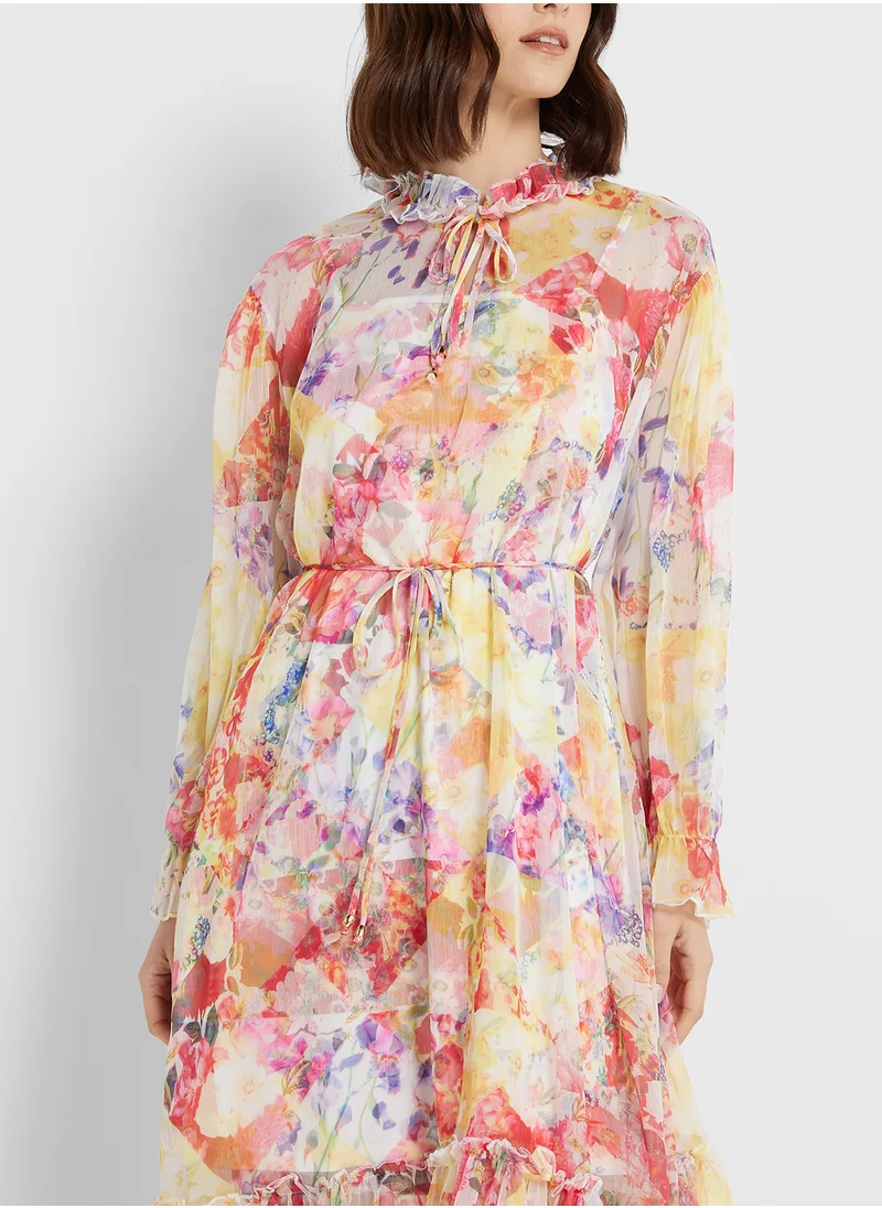 ELLA Floral Print Dress