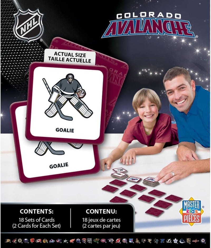 Master Pieces NHL unisex Matching Game - Image 3