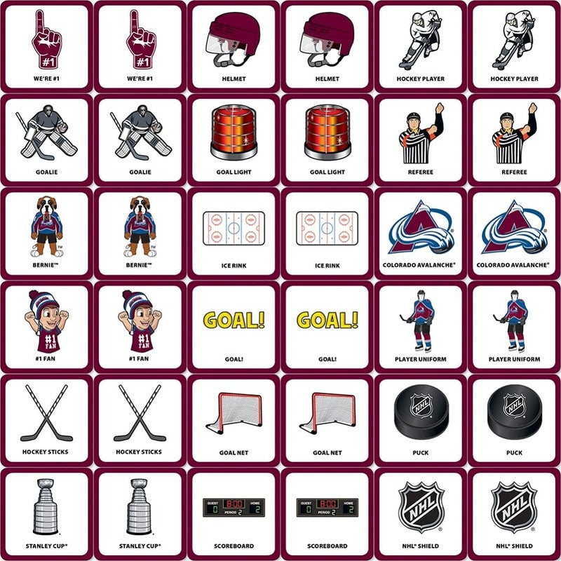 Master Pieces NHL unisex Matching Game - Image 5