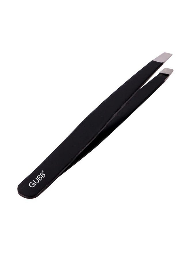 غوب ملقط ذو طرف مائل للحواجب والشعر الناشئ تحت الجلد وشعر الوجه - أفضل ملقط حاد للحواجب للنساء والرجال - أداة مثالية لإزالة شعر الوجه بدون ألم. - Image 1