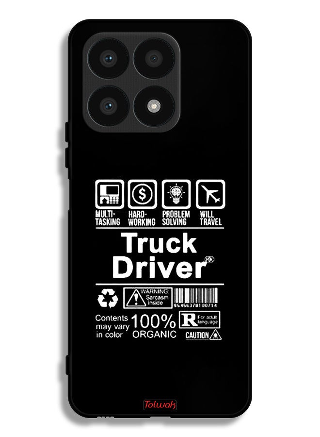 Tolwak Honor X8a Protective Case Cover Truck Driver Sticker - Image 1