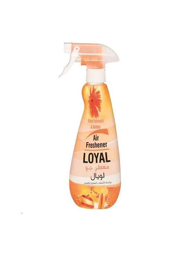 loyal - Loyal Black Patchouli & Amber Fragrance Air Freshener For Home, Office, Inside Car, 450ml - Image 1