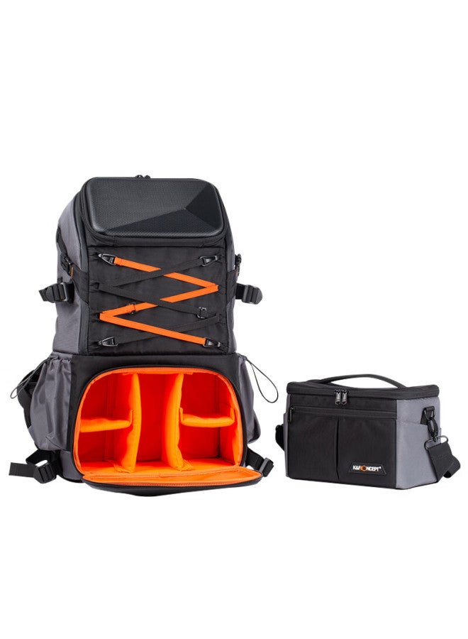 K&F CONCEPT Zhuoer Outdoor Large Capacity Camera Backpack, Travel Bag, Hiking Backpack, Trekking Bag, Photography Equipment Backpack, Mother-daughter Bag, 32l - Image 2