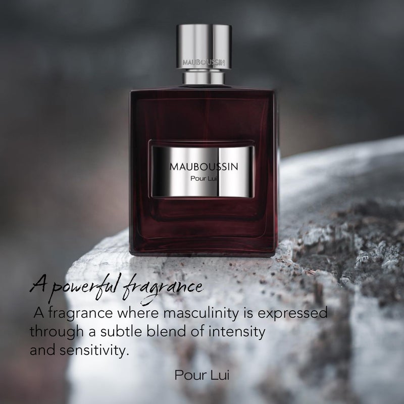 Mauboussin - Pour Lui 100ml (3.3 Fl Oz) - Eau de Parfum for Men - Fern & Modern Scents - Image 3