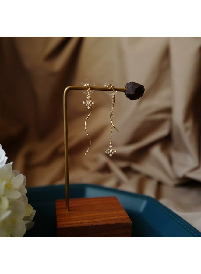 Goolsky Crown Earrings for Women – Sparkling Royal-Inspired Studs, Princess Queen Jewelry Gift, Sparkling Zircons S925 Silver Posts, Parties/Birthdays Gift - Image 4