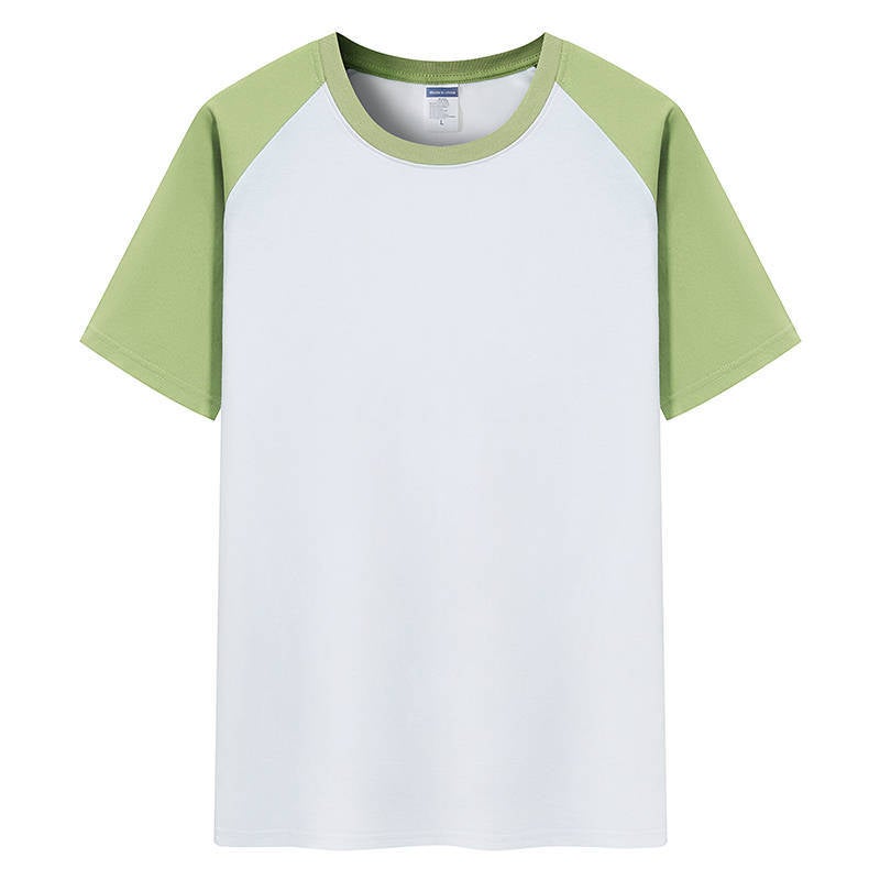 Fine Shoulder Style Pure Cotton T-Shirt Combed Cotton Short Sleeve Printed Logo Kid T-Shirt Young Cyber Celebrity T-Shirt