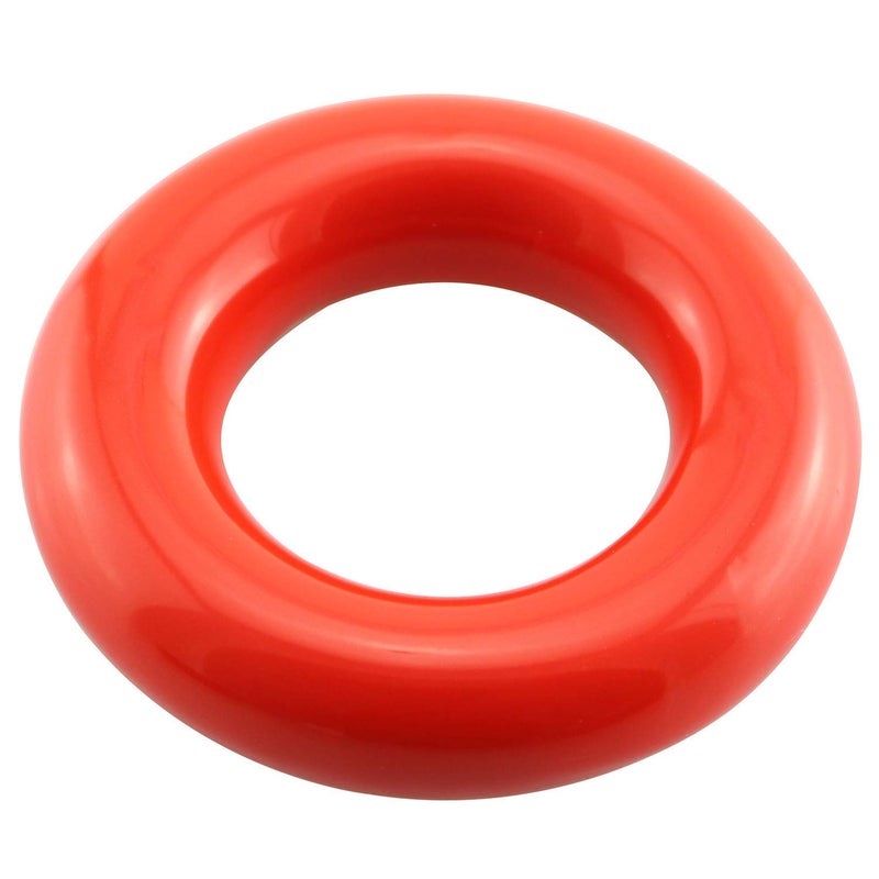Weighted Swing Ring Golf Club Warm Up Weight Swing Round for Practice (Red)