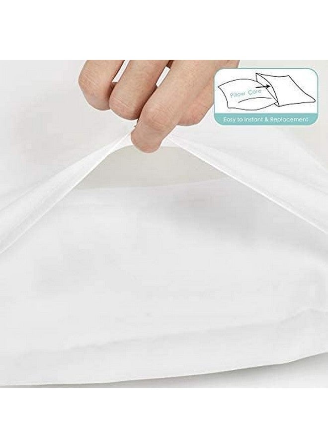 Om Bedding Collection Travel Pillowcase 12X16 500 Thread Count Egyptian Cotton Set of 2 Toddler Pillowcase Envelope Closer Red Solid with 100% Egyptian Cotton (Toddler Travel 12x16, Red)… - Image 3