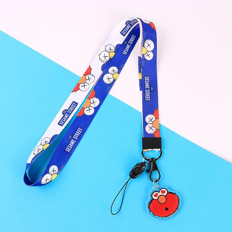 3 Cute Couple Cartoon Phone Lanyards with Pendants, Women's Anti-Loss Accessories