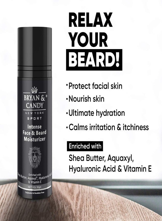 Bryan & Candy Lion Series Face Care Bath Tub Gift Set For Men, Men Combo For Complete Home Spa Experience, Face & Beard Wash, Beard Oil, Beard Moisturizer, Clay Face Mask, De Tan Face Scrub - Image 4