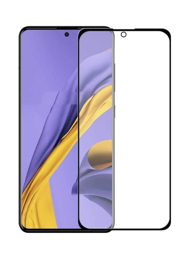ICS Screen Protector For Samsung Galaxy A51 Clear/Black - Image 1