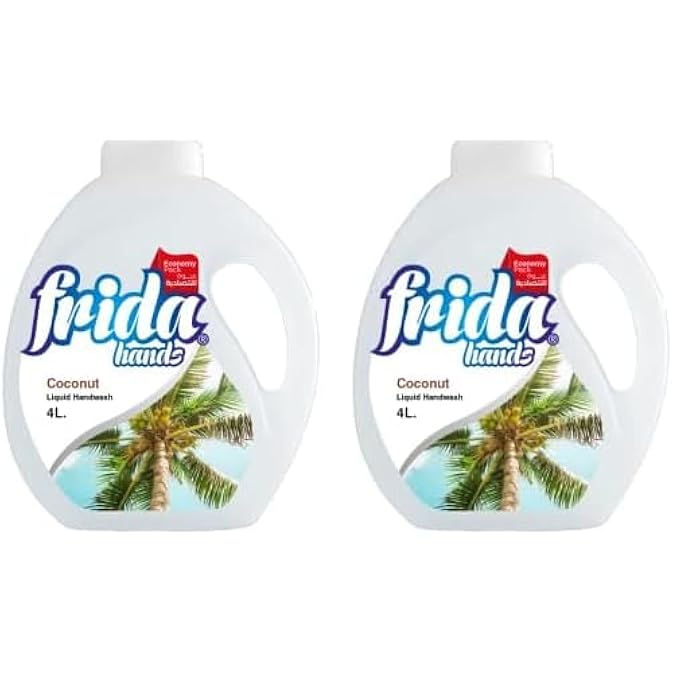 Frida hands coconut 4L white (Pack of 2)