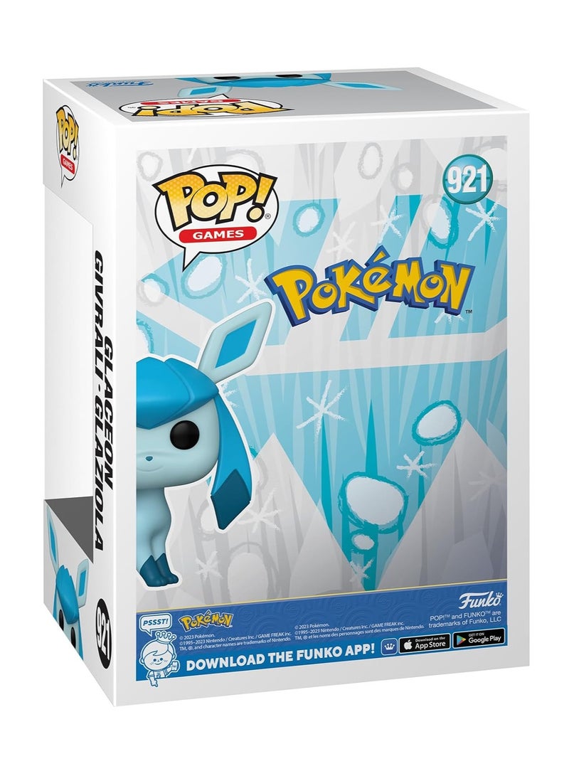 FUNKO POP Action Figures Pop! Games: Pokemon - Glaceon , One Size - Image 3