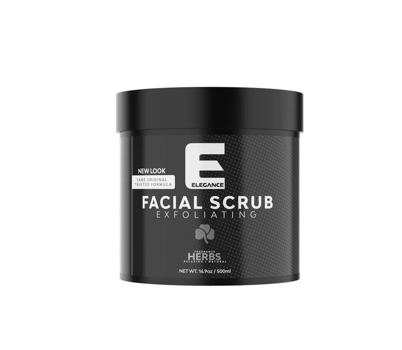 E Elegance Elegance Natural Face Scrub 169 Oz Mixed Herbs Based Facial Scrub Exfoliate and Eliminate Impuritites for a Healthy and Hydrated Glowing Skin