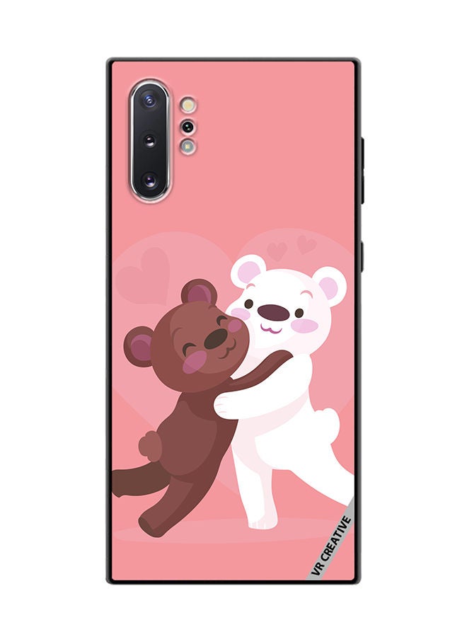VR CREATIVE Protective Case Cover For Samsung Galaxy Note10 Plus 5G Love Bear Design Multicolour - Image 1