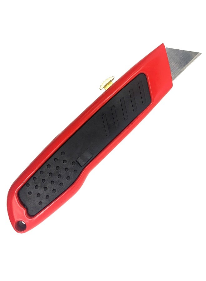 WORKPRO Aluminum Retractable Utility Knife – Heavy Duty Box Cutter with 3-Position Locking Mechanism – Professional Pocket Razor Knife with 3 Premium SK5 Steel Blades for Cardboard, Plastic & Leather, WP213005 - Image 3