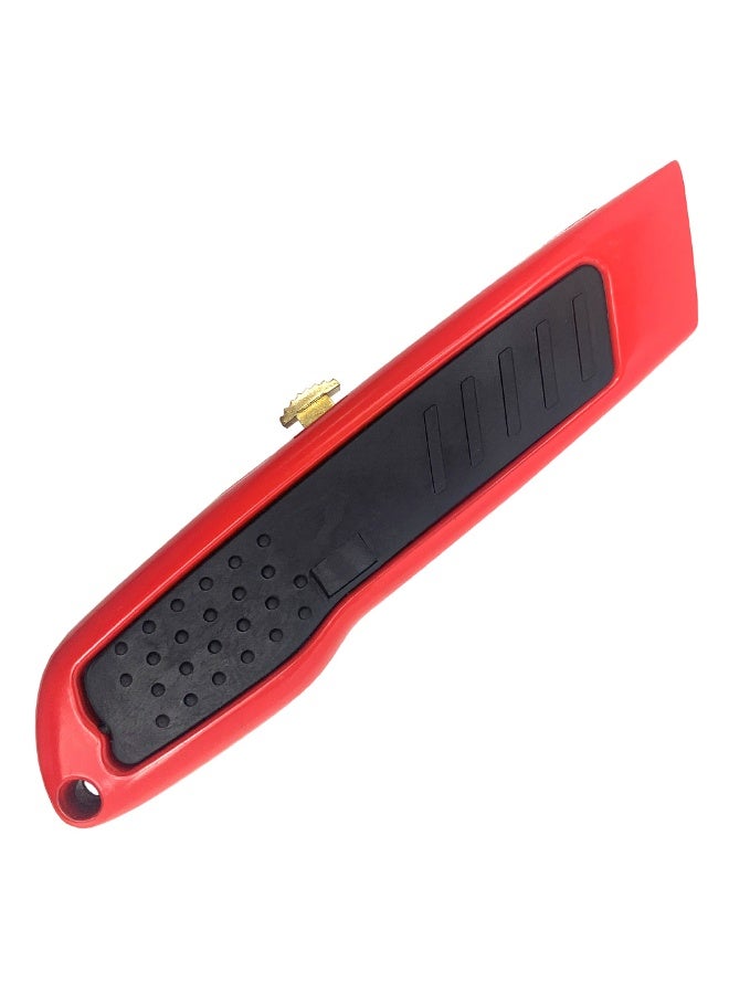 WORKPRO Aluminum Retractable Utility Knife – Heavy Duty Box Cutter with 3-Position Locking Mechanism – Professional Pocket Razor Knife with 3 Premium SK5 Steel Blades for Cardboard, Plastic & Leather, WP213005 - Image 2