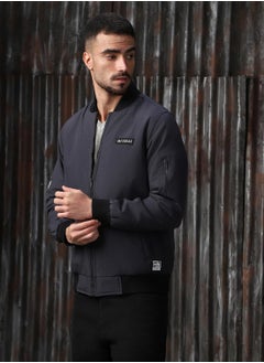 HIGH STAR Men Charcoal Jackets  - Image 2