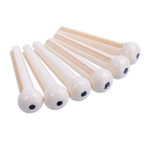 Bee 6 Piece - Premium Acoustic Guitar Bridge Pins - Image 3