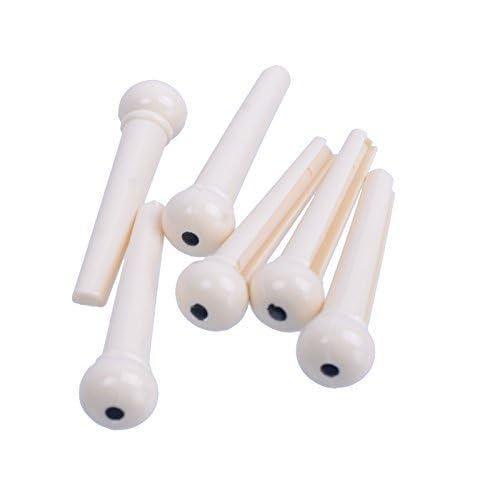 Bee 6 Piece - Premium Acoustic Guitar Bridge Pins - Image 2