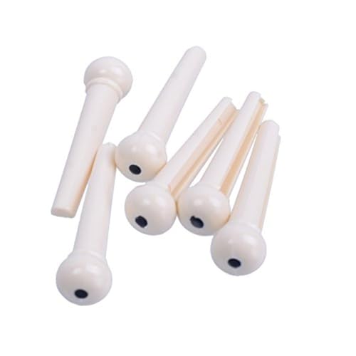 Bee 6 Piece - Premium Acoustic Guitar Bridge Pins - Image 1