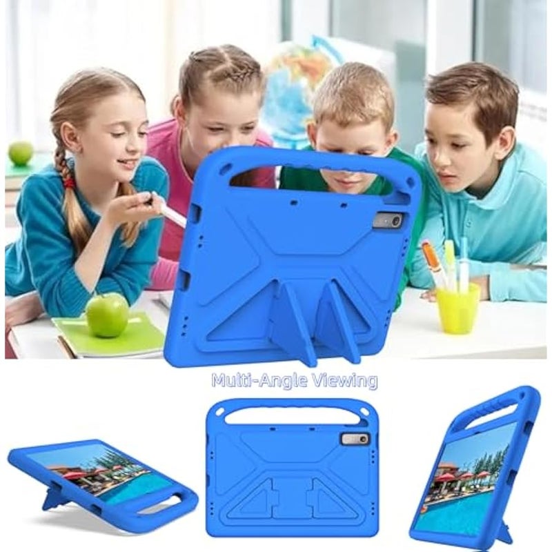 Kids Tablet Case Compatible with Lenovo Tab P11 Pro 11.5 inch (TB-J706F),Shockproof Cover with Handle and Stand for P11 Gen 2 11.5(TB-350FU/ TB-350XU) Blue - Image 3