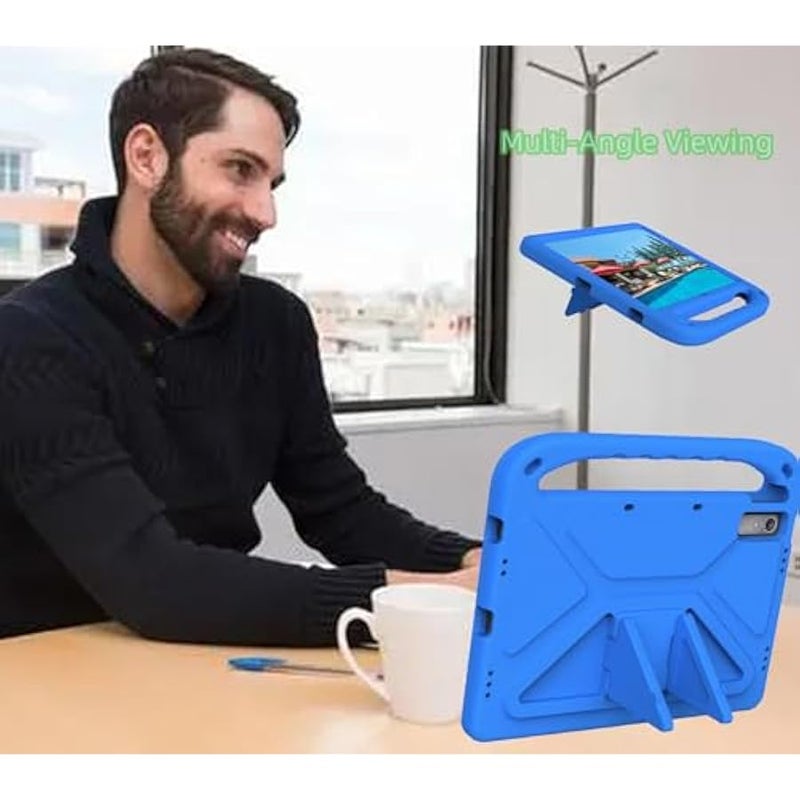 Kids Tablet Case Compatible with Lenovo Tab P11 Pro 11.5 inch (TB-J706F),Shockproof Cover with Handle and Stand for P11 Gen 2 11.5(TB-350FU/ TB-350XU) Blue - Image 5