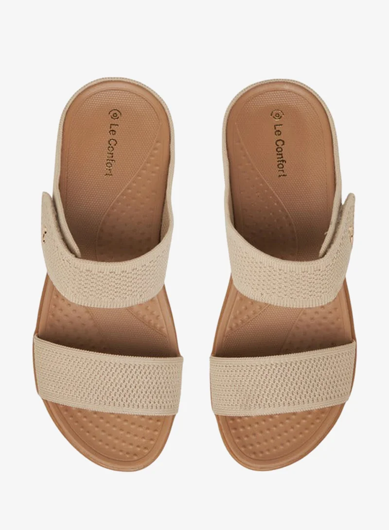 Le Confort Textured Slip-On Comfort Sandals