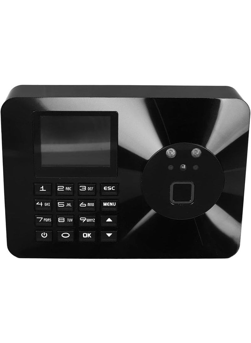 Generic Face Time Machine with Fingerprint Time Attendance | 2.8in Color Screen, 500DPI High Accuracy Fingerprint Recognition, Biometric Time Clock for Employee Attendance Tracking, Inductive High Sensitivity System  - Image 2