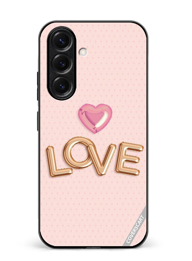 VR CREATIVE Protective Case Cover For Samsung Galaxy S25 Plus Heart And Love Design Multicolour