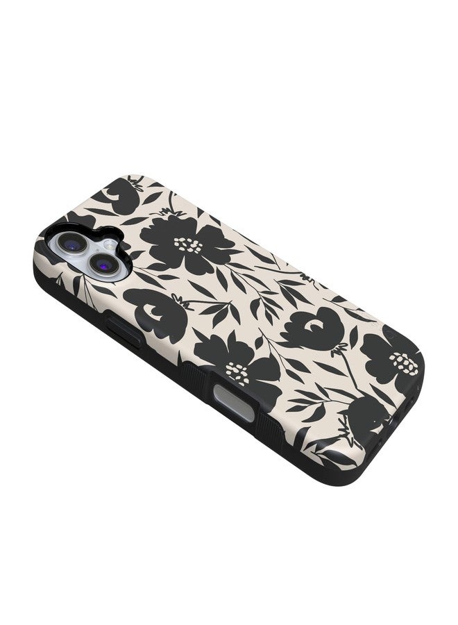 Casely iPhone 16 Case | Dark Fantasy | Contrast Floral | Compatible with MagSafe | Bold Protective Design - Image 3