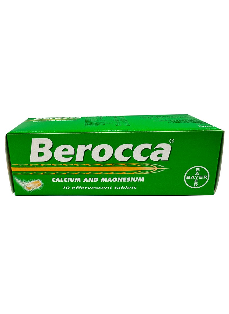 Berocca - Ca + Mag.Eff.Tab 10S - Image 1