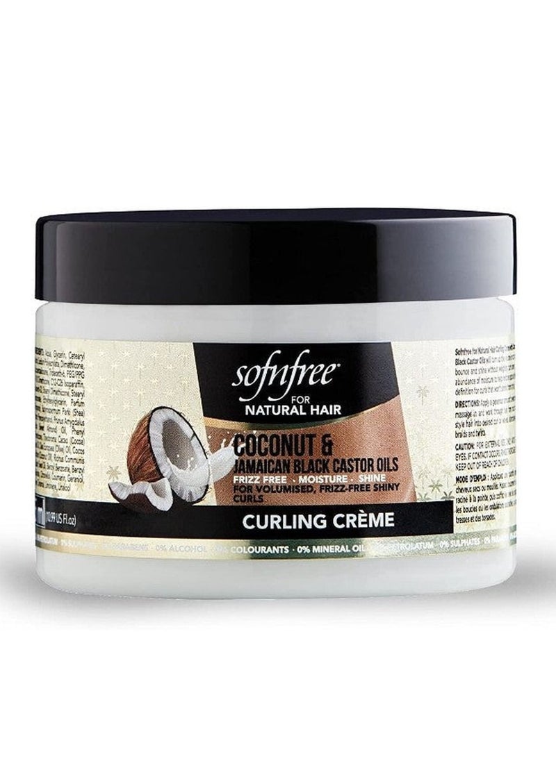 Hair Cream with Black Castor Oil and Coconut 325 ml