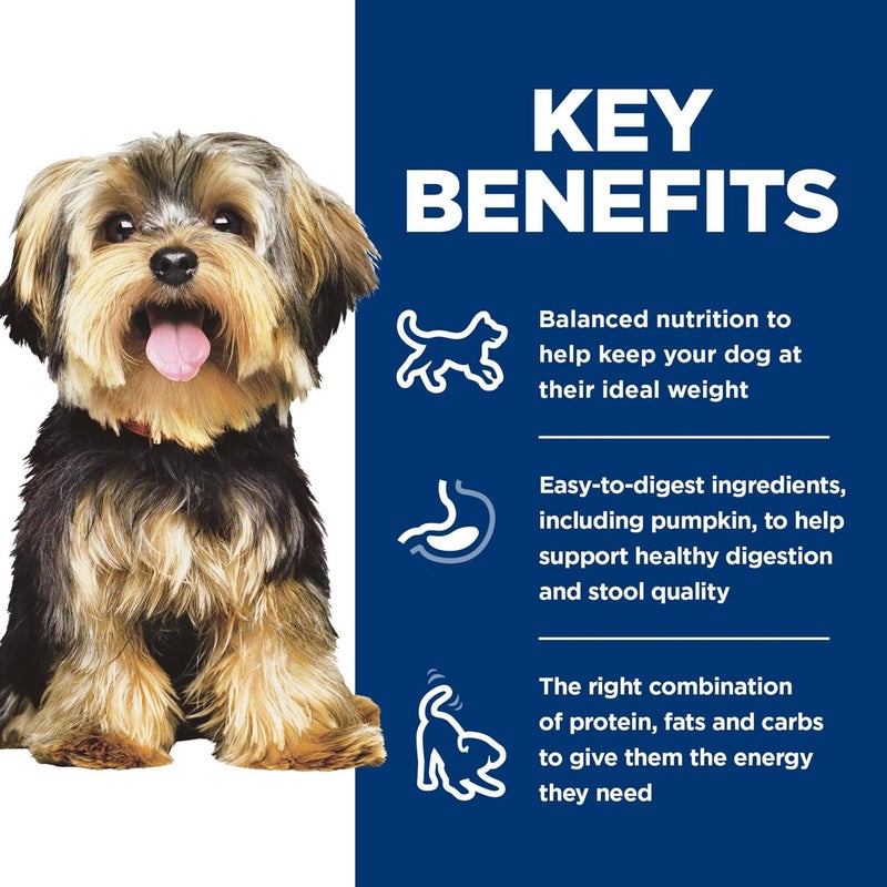 Hills Science Diet Small  Mini Senior Adult 7 Small  Mini Breeds Senior Premium Nutrition Wet Dog Food Chicken  Barley Loaf 58 oz Can Case of 24 - Image 4