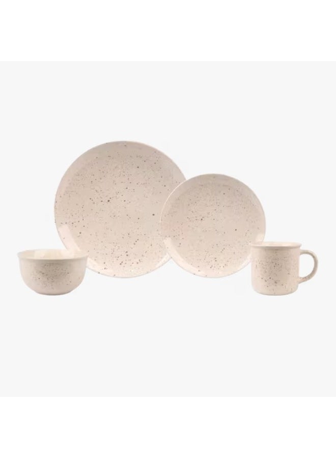 بين سيرفي طقم عشاء أنيق مكون من 16 قطعة، لون بيج، KRJYD536.KRJYB209.KRJY