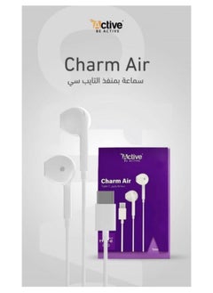 Active Headphones with Type-C port, clear and powerful sound, voice assistant support, very strong and lightweight cable  - Image 3