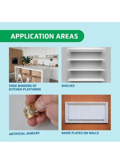 Araldite Araldite KLEAR 90g (5 minute transparent epoxy adhesive), 16.51 cms X 6.6 cms X 2.54 cms  - Image 4