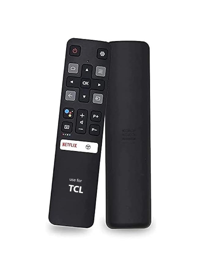 HuHa - Replacement TCL TV Remote Control RC802V for TCL Android 4K UHD Smart TV 40S330 32S330 65Q637 55Q637 40S334 32S334 70S430 55S430 - Image 1
