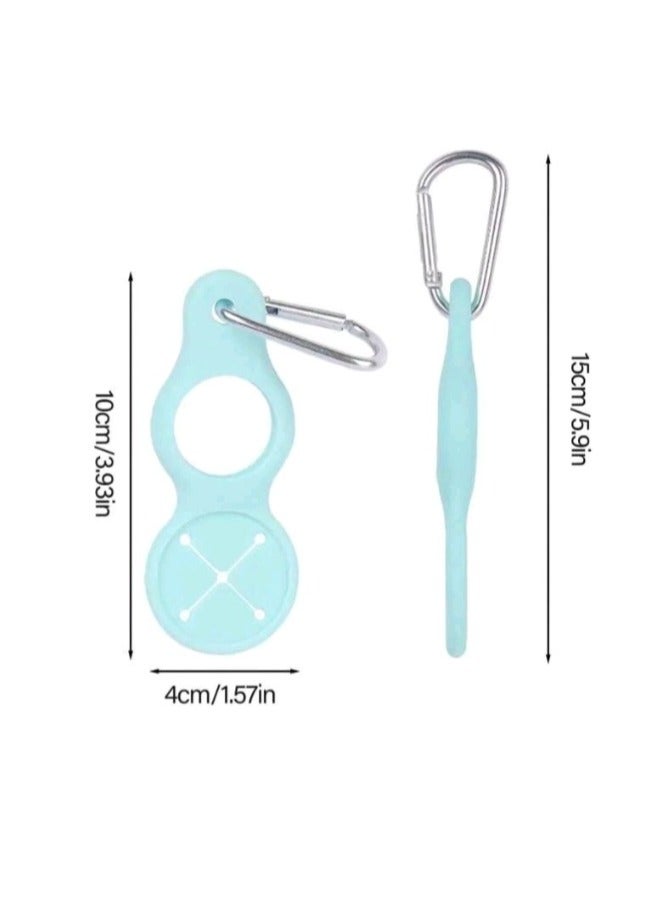 Generic Outdoor Portable Water Bottle Ring Holder Mineral Water Bottle Clip, Used for Backpack Outdoor Tactical Camping Hiking Mountaineering Trip، 2 pack - Image 2