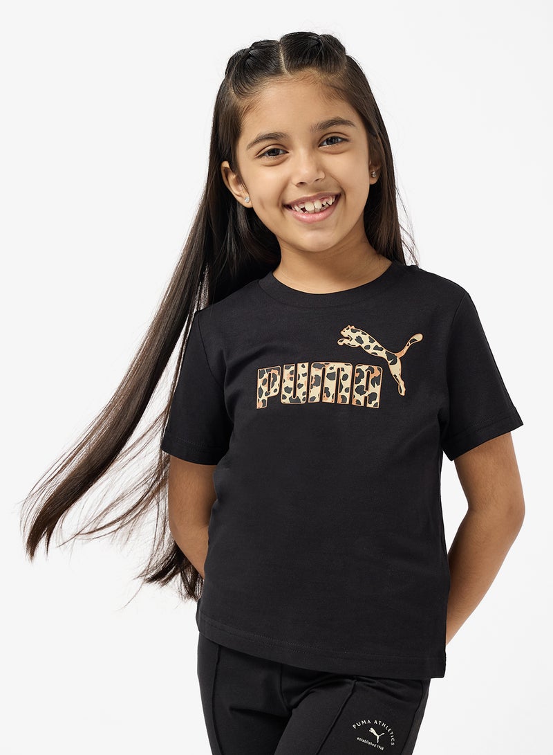 PUMA Kids Essential Graphic Animal Printed T-Shirt - Image 1