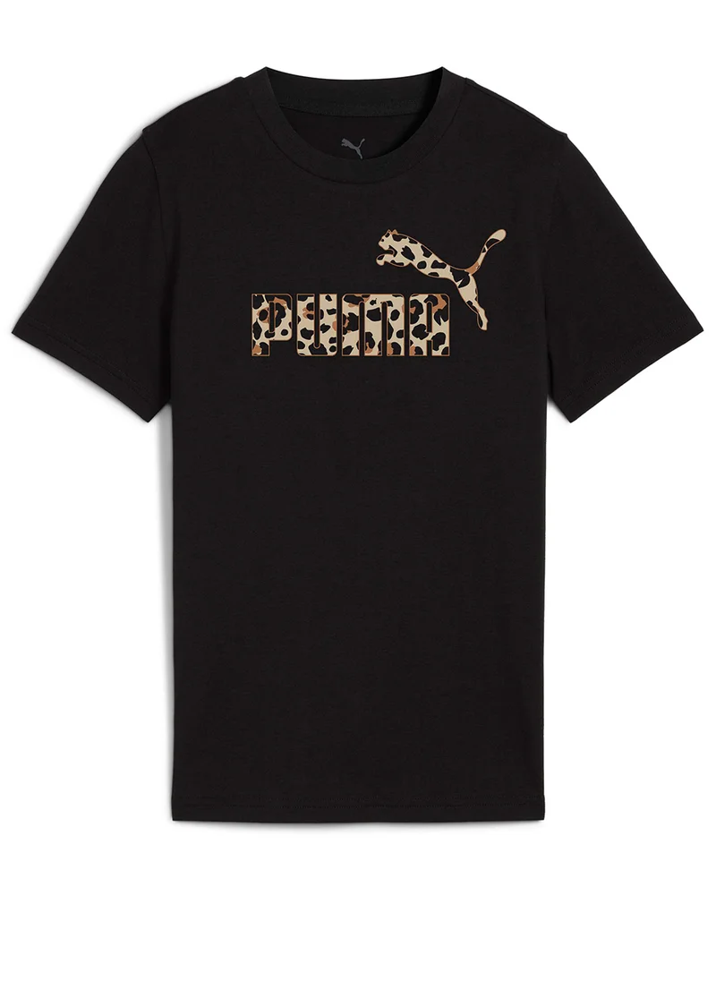 PUMA Kids Essential Graphic Animal Printed T-Shirt