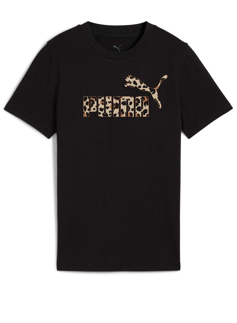 PUMA Kids Essential Graphic Animal Printed T-Shirt - Image 1