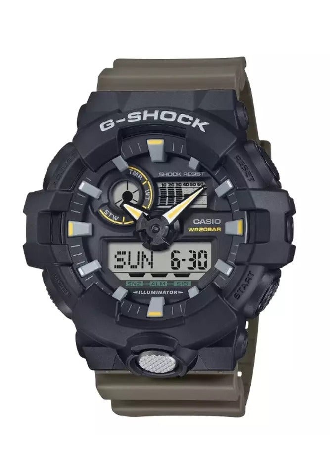 جي شوك ساعة جي شوك كاجوال للرجال GA-710TU-1A3DR - Image 1