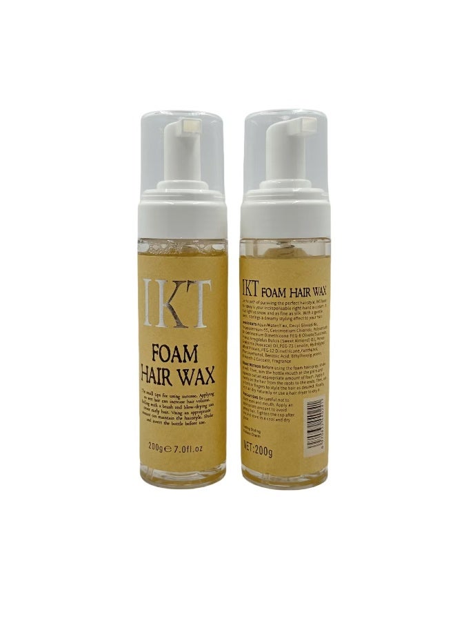 IKT Style Smarter with Advanced Foam Technology The innovative foam texture ensures even application, helping you achieve consistent styling results while reducing product waste and making your routine quicker and more efficient. - Image 2