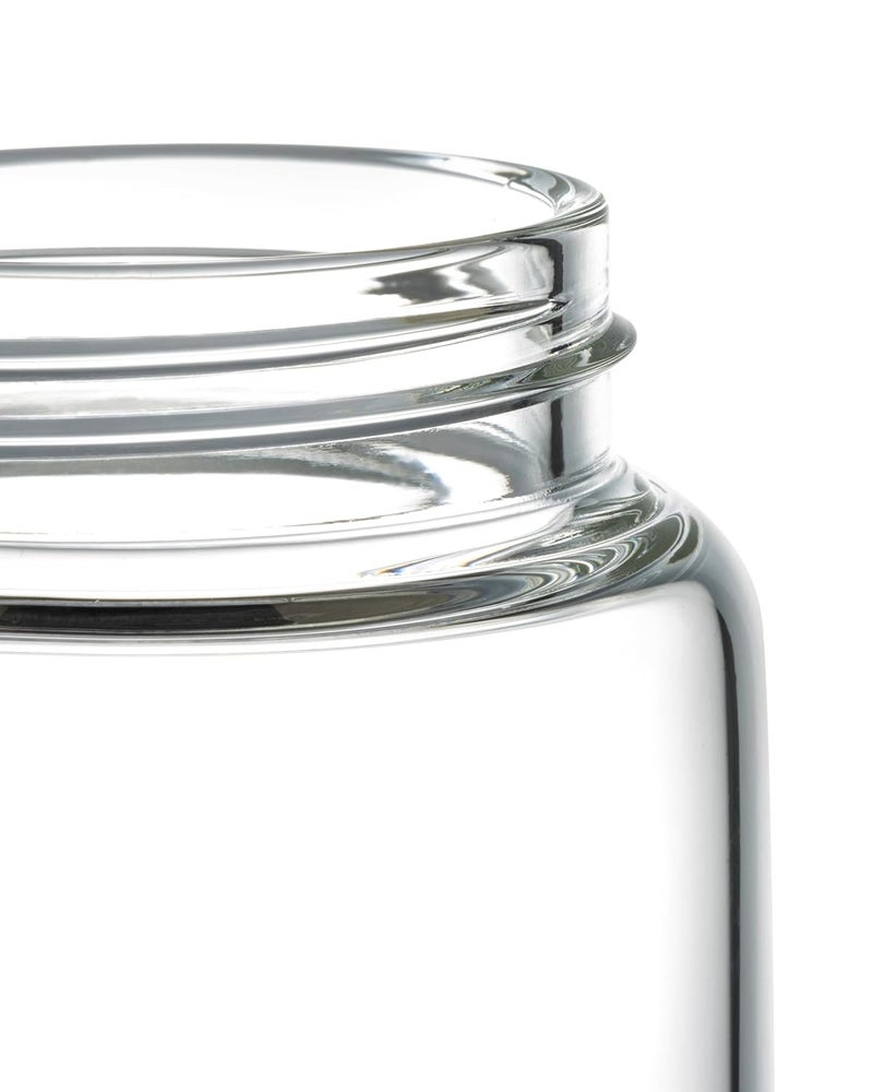 DUBBLIN Borosilicate Glass Jar with Airtight Wooden Lid, 250ml Transparent Kitchen Storage Container, 1 Piece, For Storing and Preserving Tea, Coffee, Snacks | Multipurpose Container for Kitchen - Image 5