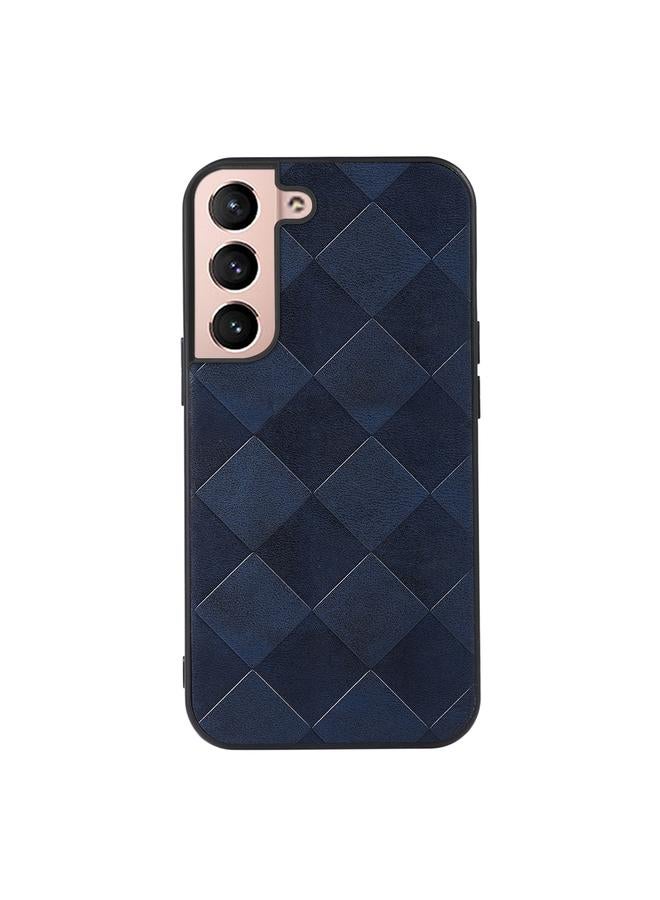 S-TOP Case For Samsung Galaxy S22+ 5G Weave Plaid PU Phone Case - Image 3