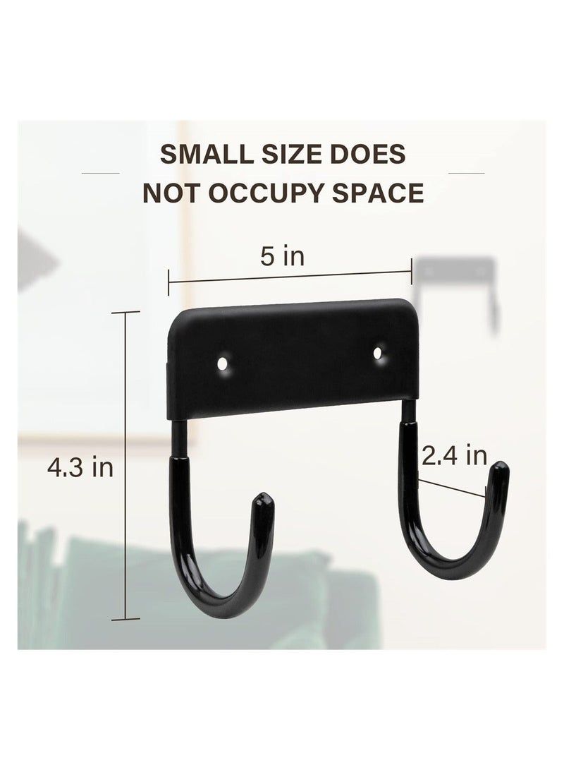 Ironing Board Wall Mount, Ironing Board Hanger, Ironing Board Holder, Iron Board Hook Wall Mount with Mounting Screws, for Laundry Rooms - Image 2