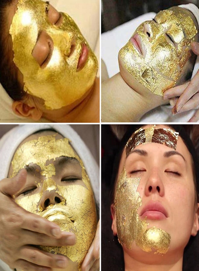 3 Bottles 30g Gold Flakes Not Edible Food Decorating Foil Paper Cuisine Mousse Cake Baking Pastry Art Craft Decor - Image 5